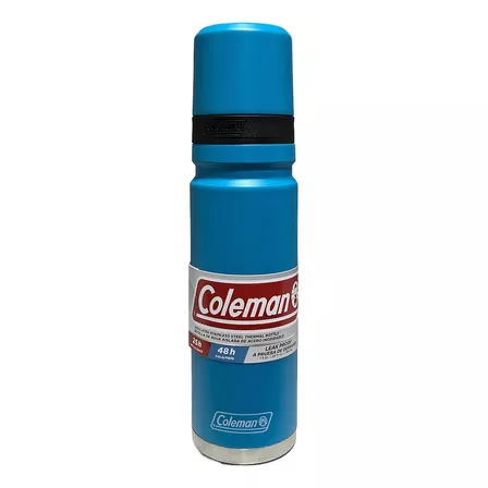 Termo Matero Cebador Coleman 700 Ml Acero Inoxidable Color Caribbean Sea