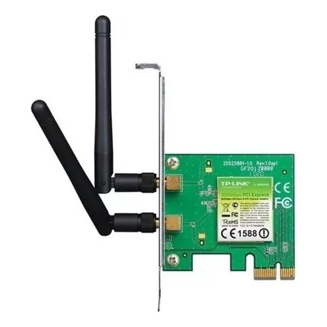 Tp-link Tarjeta Red Tl-wn881nd 300 Mbit Pci Express 2 Antena