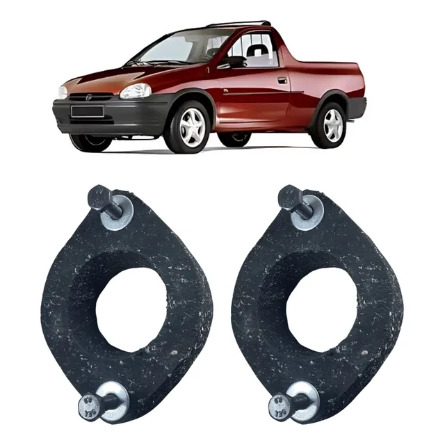 Kit Lift Dianteiro Completo 4cm Elevar Corsa Picape