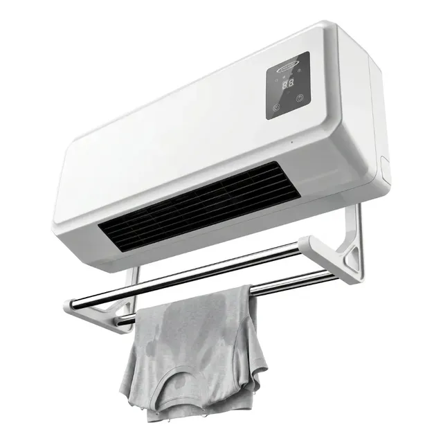 Caloventor Calefactor Embassy Con Tender 2000 W Blanco Digital Control Funcion Ventilador