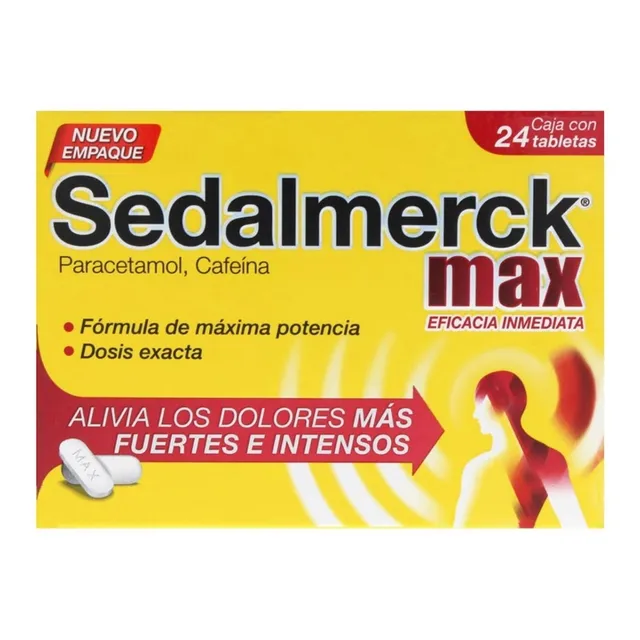 Sedalmerck Max Caja 24 Tabletas
