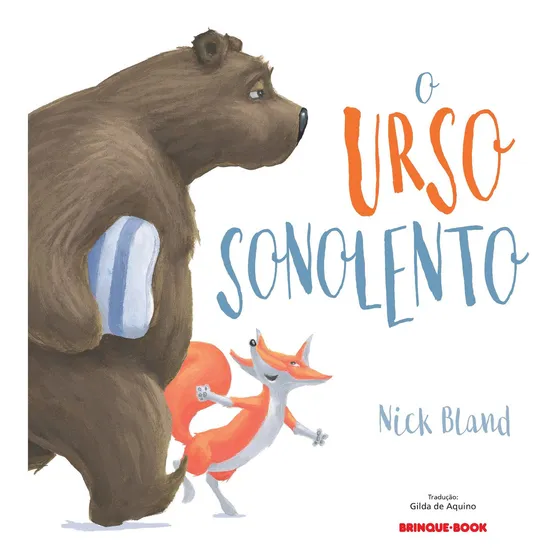 Livro O Urso Sonolento De Nick Bland Da Editora Brinque-Book Tapa Mole 2019 Portugués