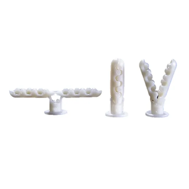 Chazo Plástico Supra Colapsable 1/4 X Cien Unidades