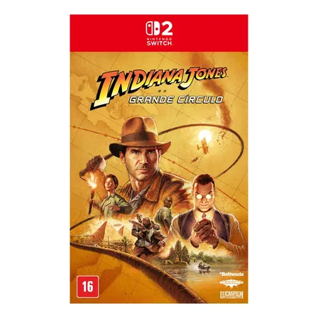 Indiana Jones E O Grande Círculo Switch 2 Br Midia Fisica