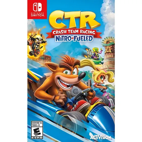 Crash Team Racing Nitro Fueled Switch Físico