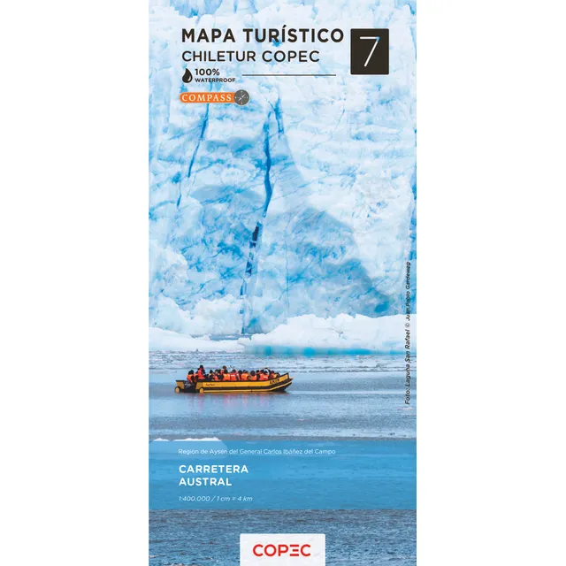 Mapa Chiletur Copec  Area 7: Carretera Austral