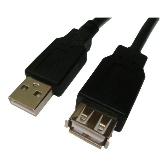 Cabo Extensor Usb 5 Metros Usb A Macho X Usb A Fêmea