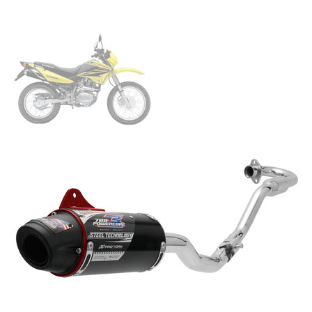 Escape Esportivo Powercore 3 Steel Nxr Bros 125 150 Barato Escape Esportivo Powercore 3 Steel Nxr Bros 125 150 Barato