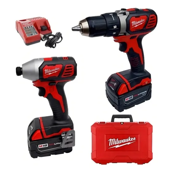 Combo Taladro Atornillador Impacto 18v Milwaukee 2691-259a