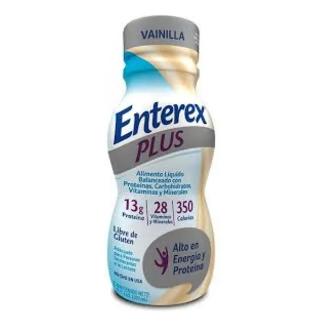 Enterex Plus Complementoliquido Botella Sab Vainilla 237 Ml