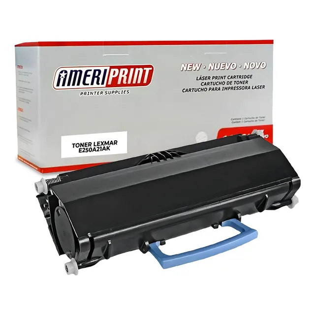 Toner Lexmark E250 E350 E352 Compatible E250a21a Districomp Tinta Negro
