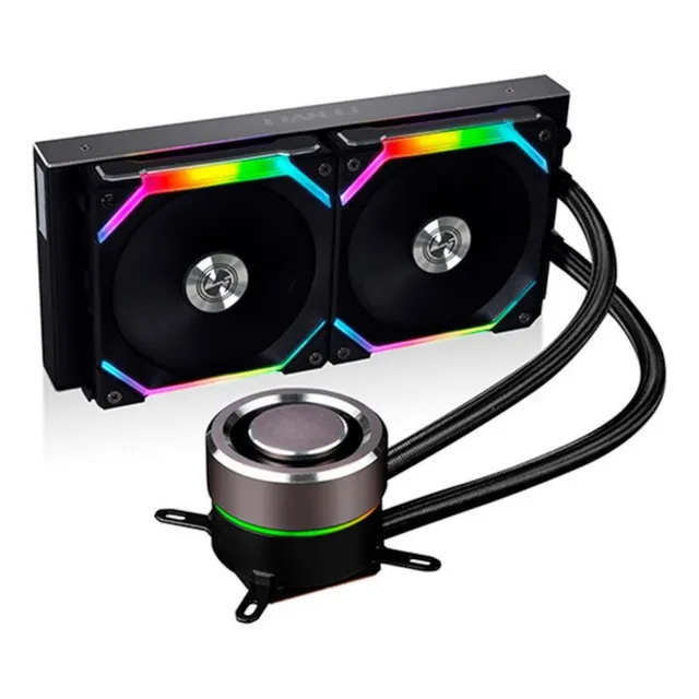 Enfriador de agua Lian Li Galahad Uni Fan Sl 240 mm Rgb Preto
