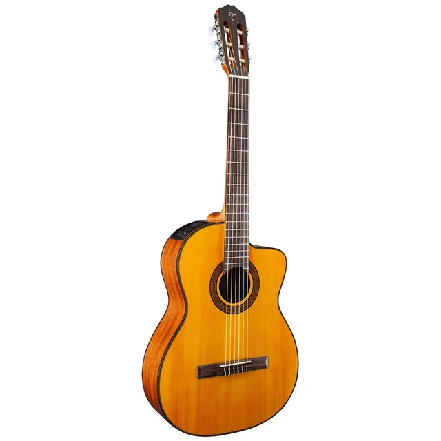 Guitarra Electro-acustica Corte Clasico, Takamine Gc3ce Nat