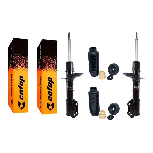 Par Amortecedor Dianteiro Hb20s 1.0 2015 + Kit Batente Cofap
