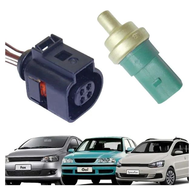 Sensor Temperatura 4 Vias +plug Gol Power At 1.0 1.6 2002...
