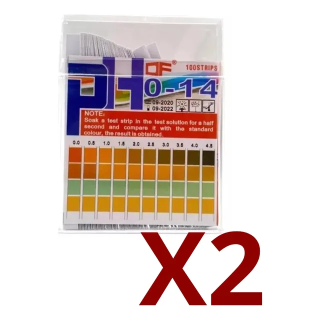 Cintas Precision 0.5 Prueba Tiras Reactivas Ph 0 A 14 200pcs