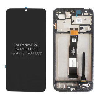 Compatível Tela De Toque Lcd Com Moldura Para Redmi 12c Compatível Tela De Toque Lcd Com Moldura Para Redmi 12c