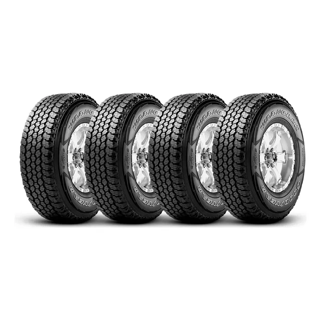 Kit 4 Pneus 265/60r18 Goodyear Wrangler At Adventure 110t 