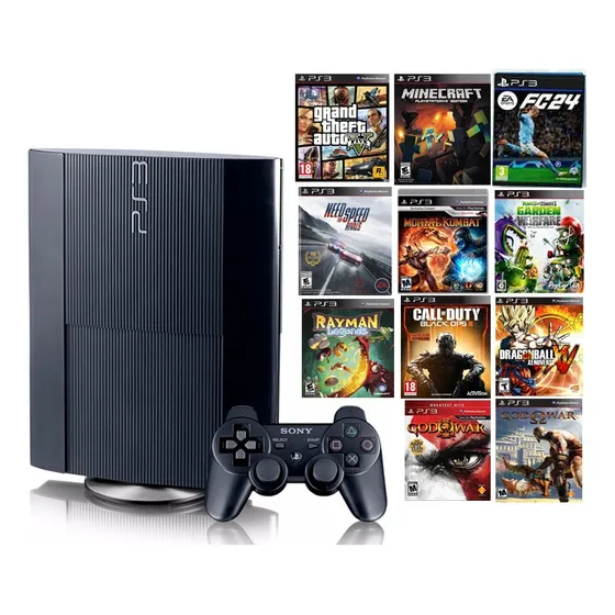Sony Playstation 3 Standard Negro (Reacondicionado)