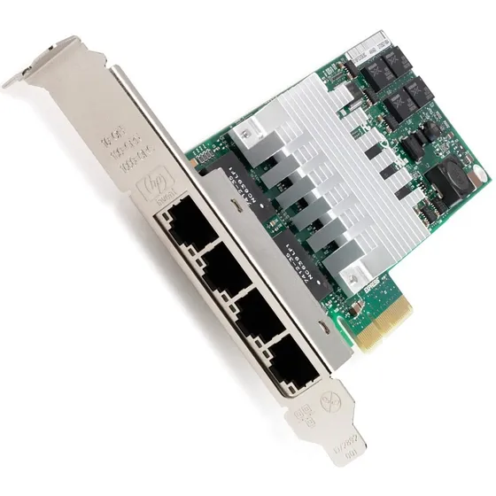 Hp Tarjeta Red Quad Port Giga Ethernet Pci-expres 4 Rj45 Lan