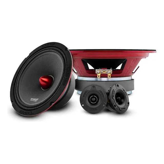 Set De Medios Rangos Ds18 8 PuLG Pro-x8.4bmpk Open Show 580w Color Negro