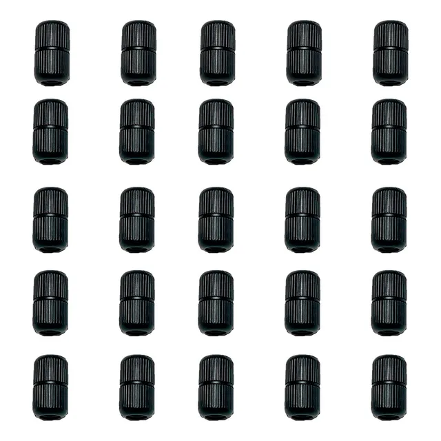 20 Conectores D/protección De Red Rj45 Ds-plug-extn Negro