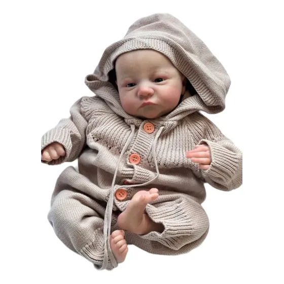 Reborn Bebé Recien Nacido Arrugas Y Venas 3d Silicona Vinilo