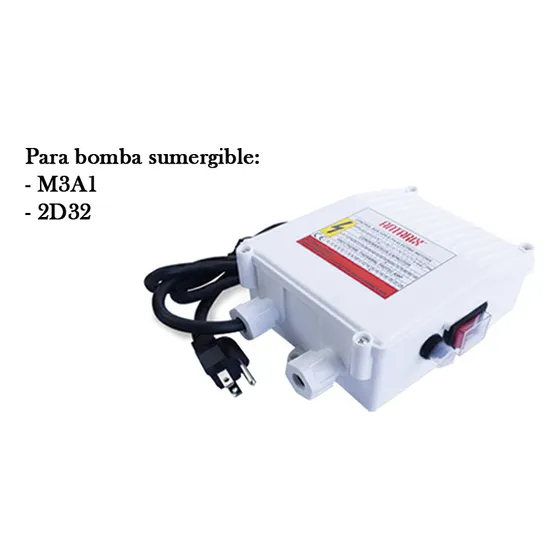 Caja De Control Para Bomba Sumergible M3a1/2d32