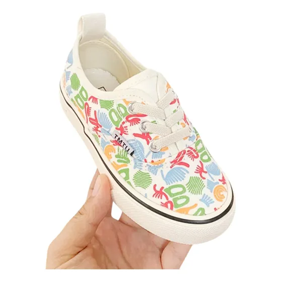 Zapatilla Infantil Niños Diseño Juvenil Grafiti Talla 25-34