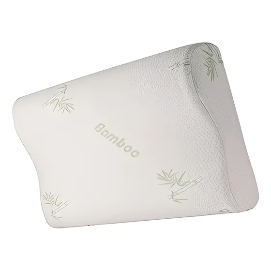Almohada Cervical Bambú Con Memoria De Contorno 