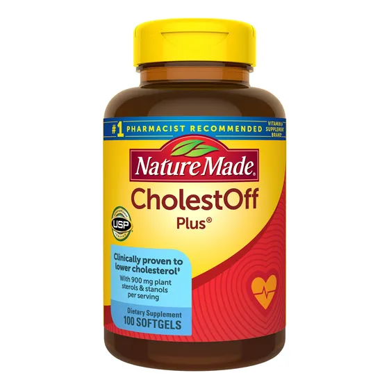 Suplemento Nature Made Cholestoff Plus 100 Cápsulas Blandas