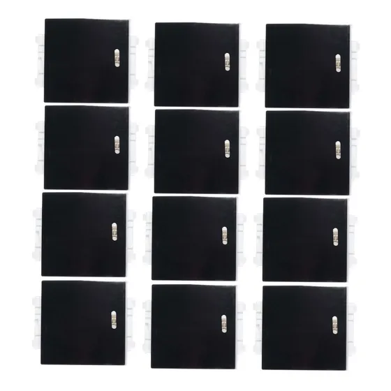 12 Pack De Apagador 1.5 Módulos Con Luz Piloto Igoto