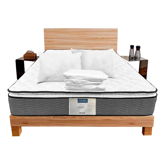 Colchón Matrimonial Restonic + Almohada Y Protector Gratis
