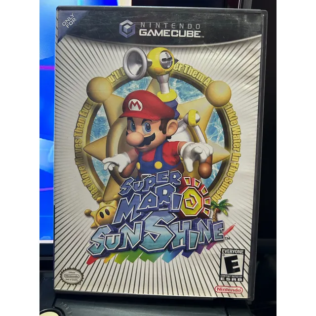 Super Mario Sunshine Nintendo Gamecube Original