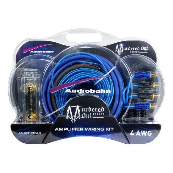 Kit De Instalacion Calibre 4 Para Auto Audiobahn Murder4g