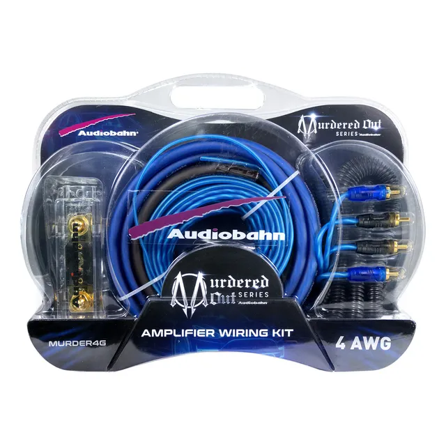 Kit De Instalacion Calibre 4 Para Auto Audiobahn Murder4g
