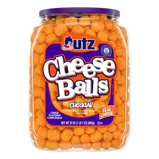 Utz Cheese Balls Bolas Queso Cheddar Papitas Americanas 