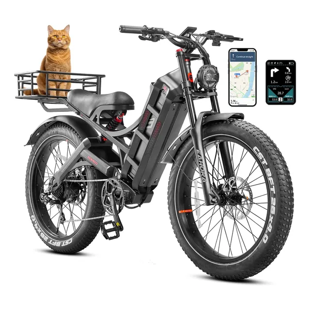 Bicicleta Electrica Eahora Romeo Pro Mejorada Montaña Largo