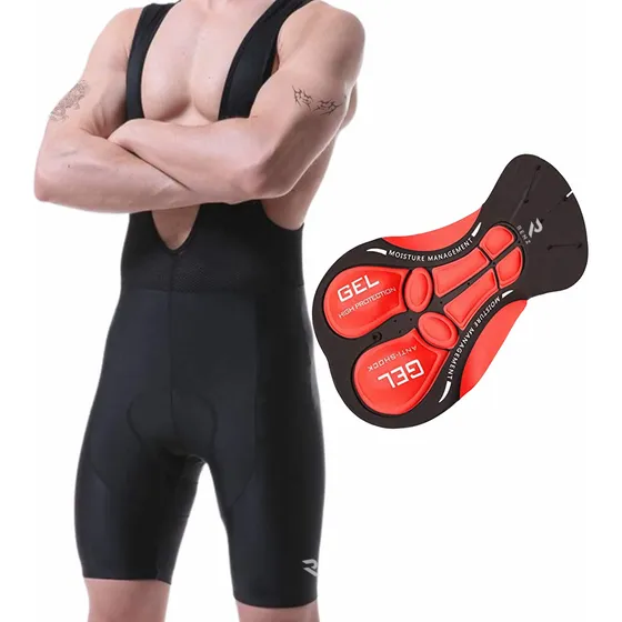 Badana Ciclismo Hombre Licra Pantaloneta Lycra Gel
