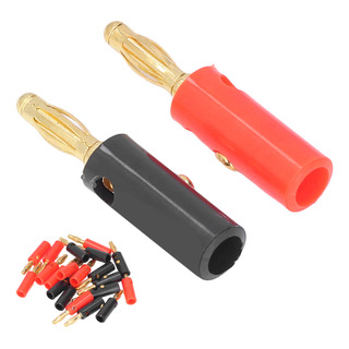 Conector De Cable De Altavoces Enchufes De Plátano De Conector De Cable De Altavoces Enchufes De Plátano De