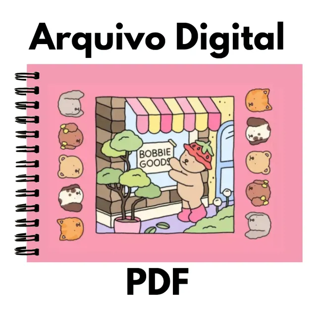 Bobbie Goods 174 Pags A5 Pdf Para Imprimir E Colorir Pintar