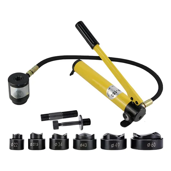 Knock Out Perforadora Perforador Tablero Sacabocados 8 Ton