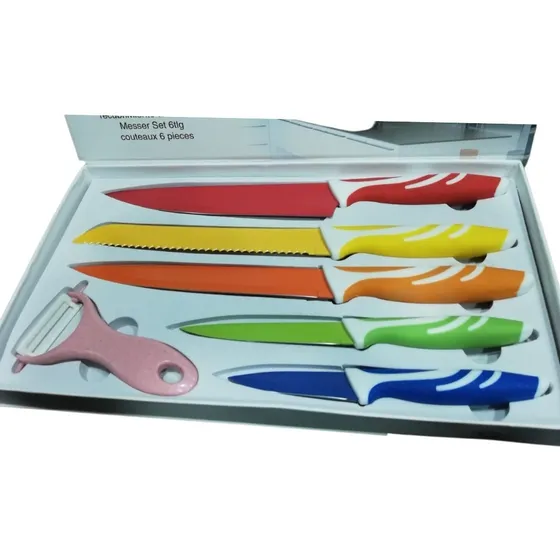 Cuchillo Set De Cuchillos Juego X6 Chef  Ls 005 Mazugi