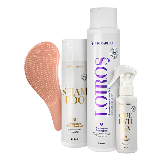 Kit Mio Capelli Progressiva Orgânica 500ml Loiros