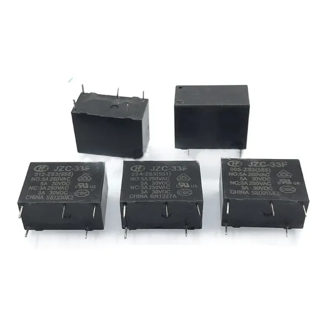 Paquete 5 Piezas Relay  Jzc-33f