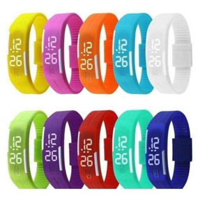 Relógio Led Digital Sport Bracelete Pulseira Silicone