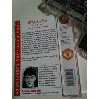 Ryan Giggs Audio Libros (2 Cassettes Biografía Original Mutd