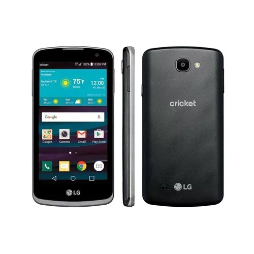 LG Spree-LG-K120 - 8GB-Cricket Wireless-Smartphone-Black - Refurbished LG-K120 UPC  - LG-K120