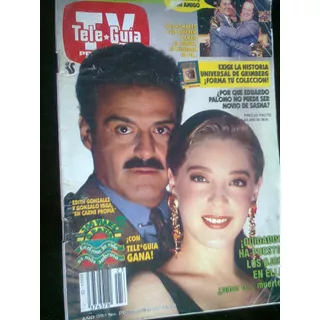 Tele Guia Tv Edith Gonzalez Y Antigua Revista