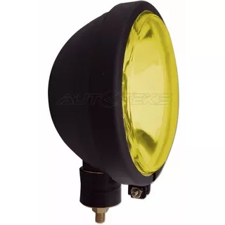 Faro Jackman Clasico Amarillo 100w 155mm Avión Jeepero Rally